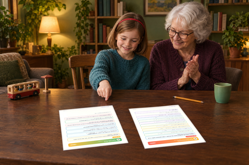 Karty Ćwiczeń 8: Zadania Tekstowe i Rozumowanie, Klasa 1 — nauka w domu z prawdziwymi stronami materiału